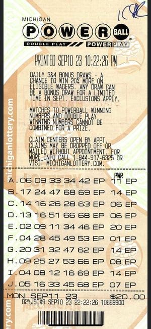 Grieving Michigan woman wins $1 million Powerball Jackpot