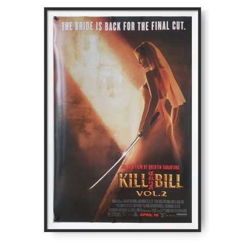 Kill Bill Vol 2 (2004) US One Sheet Poster - Cinema Poster Gallery