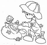 為孩子的色頁 Farmer  Precious Moments coloring Pages Angel Coloring sketch template