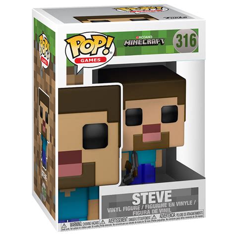 Funko de Steve (Minecraft) Funko Pop | planetahobby.es