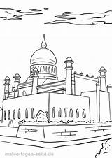 Malvorlage Religion  Islam Ausmalbild Kostenlos Herunterladen sketch template