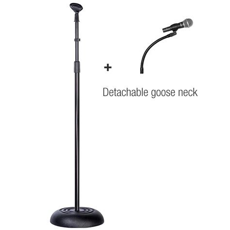 Oem Studio Adjustable Mic Stand,Black Accented Version - Buy Microphone Stand,Mic Stand ...