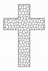 Free Printable Cross Coloring Pages  FeltMagnet sketch template
