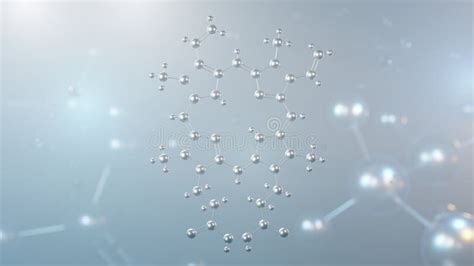 Protoporphyrin Ix Molecular Structure, 3d Model Molecule, Porphyrin, Structural Chemical Formula ...