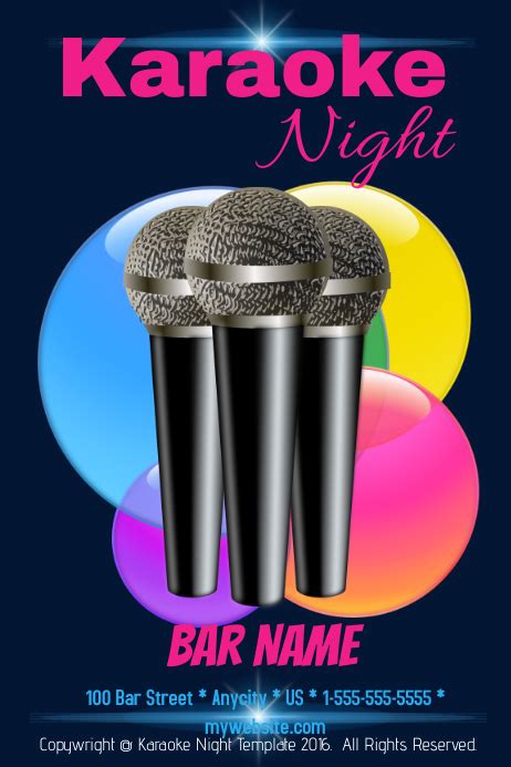 Karaoke Night Template | PosterMyWall