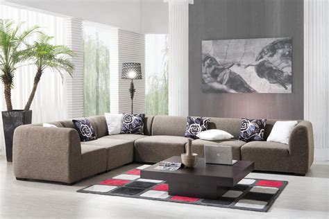 2986 – Fabric Sectional Sofa Set | Black Design Co