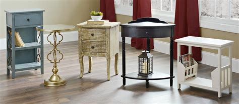 Accent tables are important. They provide a place for lamps, storage for magazines or just a ...