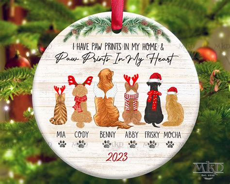 Pet Ornament Custom Dog and Cat Christmas Ornaments Custom - Etsy