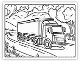 Truck Coloring Pages Free PDF Printables  Simply Love sketch template