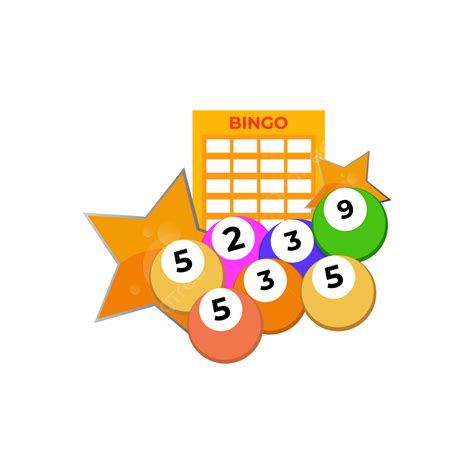 Bingo Game Vector Hd Images, Bingo Card Games Vector Illustration, Streamer, Digital, Element ...