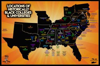 HBCU Locations Map