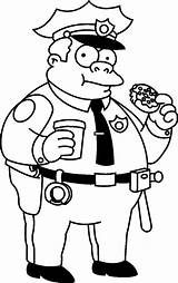 Simpsons Coloring Pages Coloring Kids  sketch template