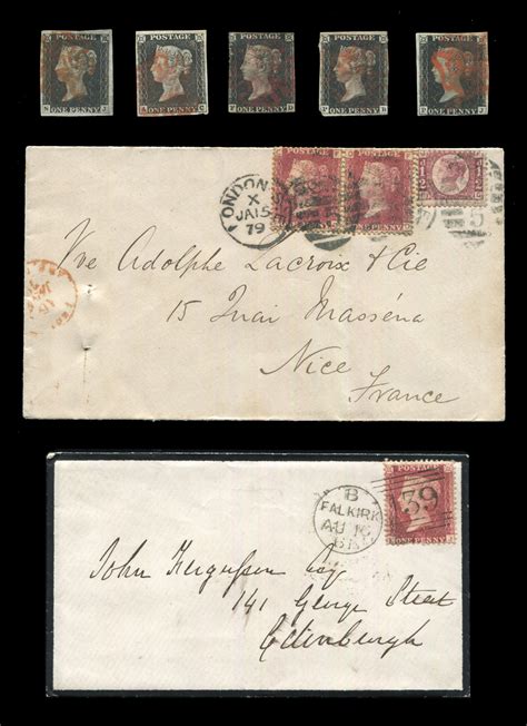 A Great Britain stamp collection contained within six albums, mostly used, from six 1840 1d black, u