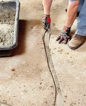 DIY Concrete Crack Repair | The Family Handyman