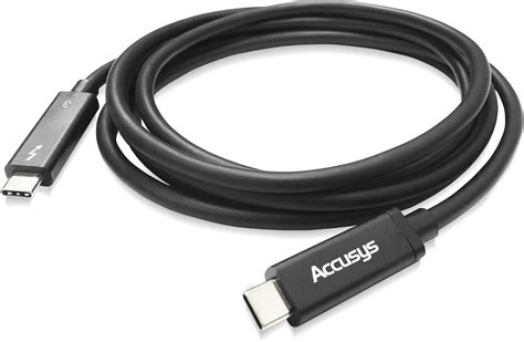 Accusys Thunderbolt 3 Cable 2M 40Gb/s | Thunderbolt Technology Community