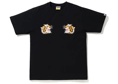 BAPE Tiger Tee Black - FW23 Hombre - ES