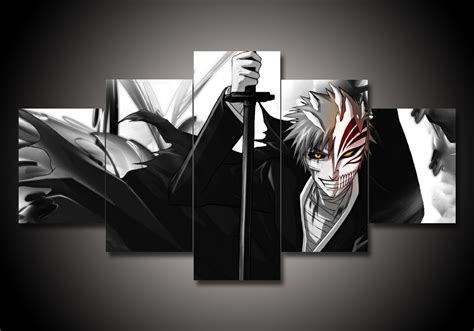 Bleach 3 – Anime 5 Panel Canvas Art Wall Decor – Canvas Storm