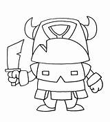 Pekka Clash Royal Coloring Page  Free Printable Pages For Kids sketch template