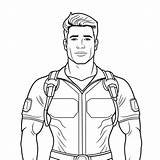 Lifeguard Gear Coloring Page  sketch template