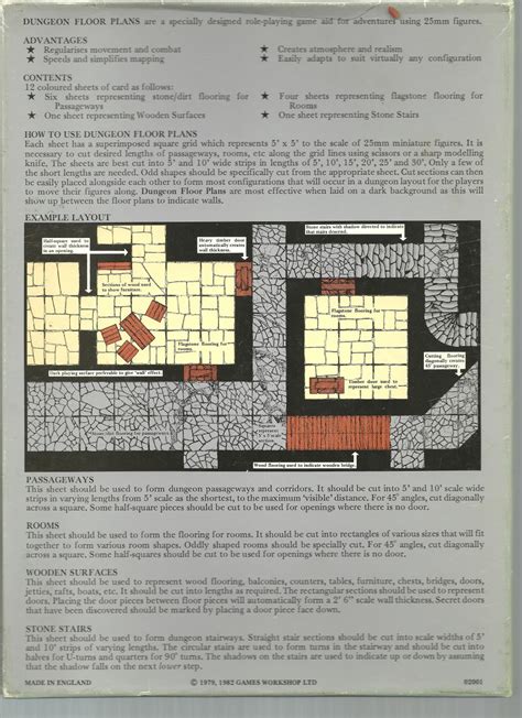 David's RPG: Dungeon Floor Plans