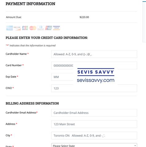 How to change the SEVIS fee payment method - SEVIS SAVVY