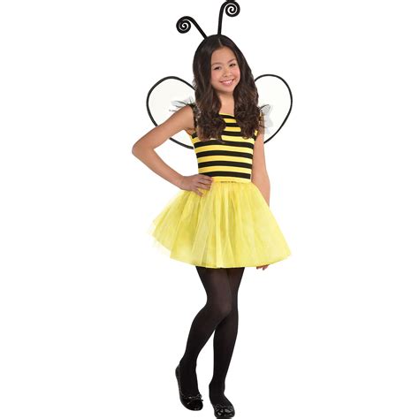 Suit Yourself Buzzy Bee Halloween Costume for Girls, with Accessories - Walmart.com - Walmart.com