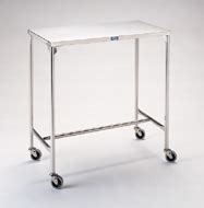 Surgical Discounters > Instrument Tables > Pedigo Stainless Steel Table without Shelf (16 x 30 ...