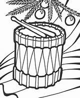 Awesome African Drum Coloring Page Drums sketch template