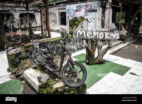 Marapi "mini-museum" on the slopes of Mount Merapi documenting the 2010 eruption - Java ...