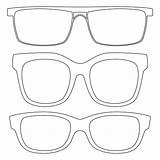 6 Best Images Of Sun Glasses Outline Printable  Sunglasses sketch template