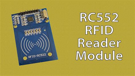 RC522 RFID Card Reader - Arduino Tutorial - YouTube