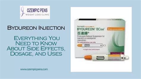 PPT - Bydureon Injection Everything You Need to Know About Side Effects, Dosage, and Uses ...