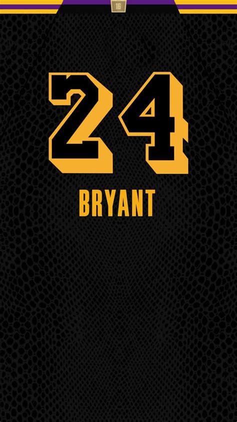 Download Image "Kobe Bryant 24 Logo" Wallpaper | Wallpapers.com