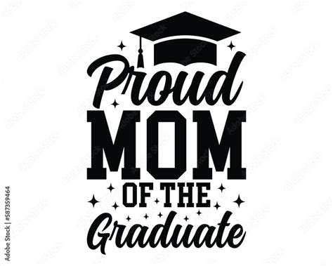 Proud Mom Of The Graduate Svg Design,graduation svg design,Graduation T ...