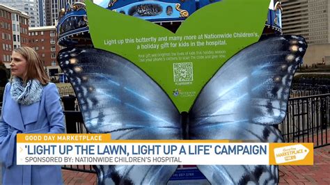 Nationwide Children's donors light up the lawn at Columbus Commons