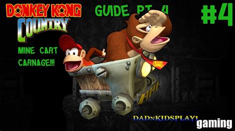 Donkey Kong country 101 percent guide #4 - Dadnkidsplay1 - YouTube