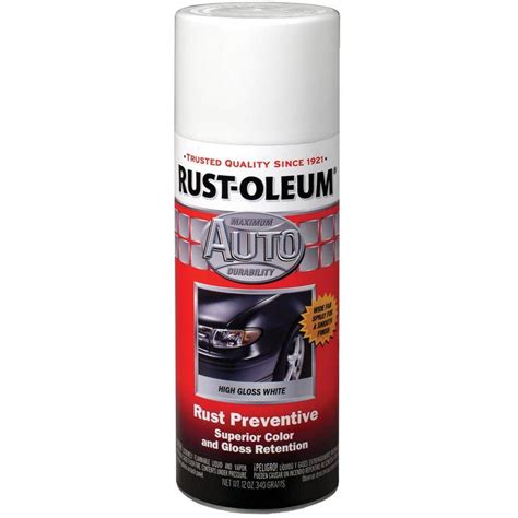 Rust-Oleum Gloss White Spray Paint (Actual Net Contents: 12-oz) at Lowes.com