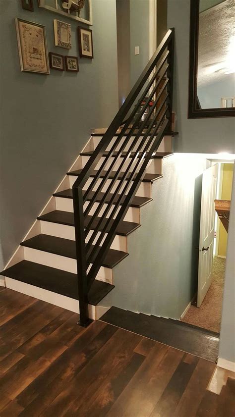 Pin by Angelyn M on For the Home | Diy stair railing, Stair remodel diy ...