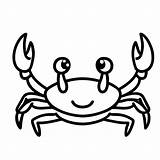 Free Printable Cute Crab coloring Page  Download Print Or Color sketch template
