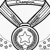 Coloring Page Of A gold Medal Download Or Print For Free sketch template