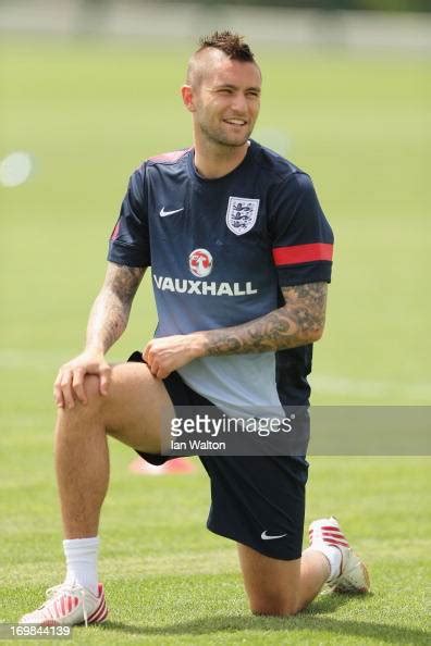 Nottingham Forest's Henri Lansbury attends an England U21's Training ...