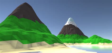 Heightmap to low poly terrain in blender? : blender