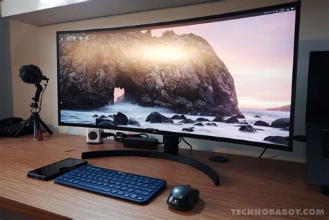 LG 34WL85C-B Curved UltraWide 4K monitor review - Technobaboy