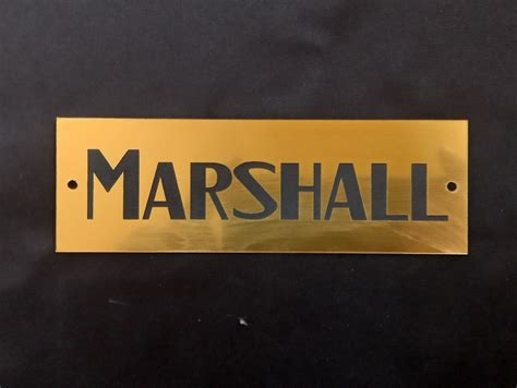 Marshall Amplifier Head Logo | Etsy