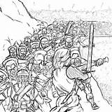 Sketch Of Nazgul Lotr Coloring Pages sketch template