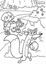 Dora Boots And Swiper coloring Page  Download Print Or Color Online sketch template