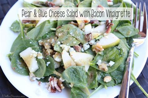 Pear & Blue Cheese Salad Recipe - $5 Dinners | Recipes & Meal Plans