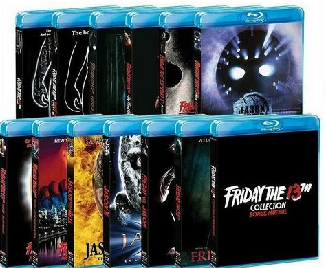 Scream Factory's Friday the 13th Collection, Deluxe Edition Blu-ray ...