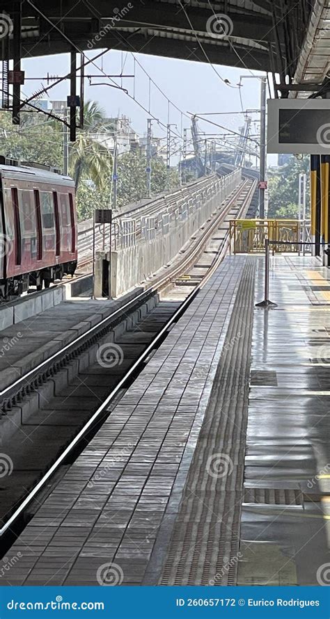 Andheri Metro Station - Blue Line 1 Editorial Photography - Image of ...