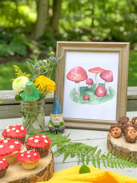 Toadstool Birthday Party Ideas | Photo 24 of 51 | Catch My Party